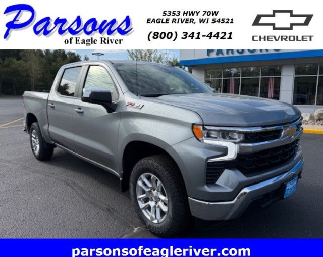 Sterling Gray Metallic 2026 Chevrolet Silverado 1500 Pickup Truck Four-Wheel Drive Automatic