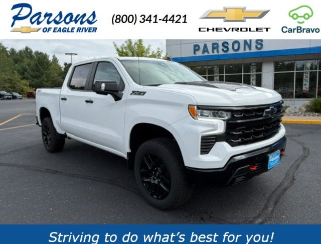 Summit White 2026 Chevrolet Silverado 1500 Pickup Truck Four-Wheel Drive Automatic