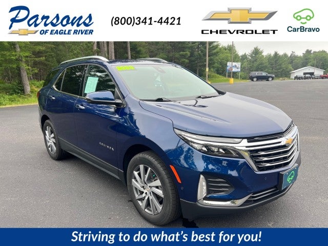 Blue Glow Metallic 2023 Chevrolet Equinox SUV / Crossover Four-Wheel Drive Automatic