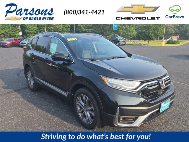 Black 2021 Honda CR-V SUV / Crossover All-Wheel Drive Automatic