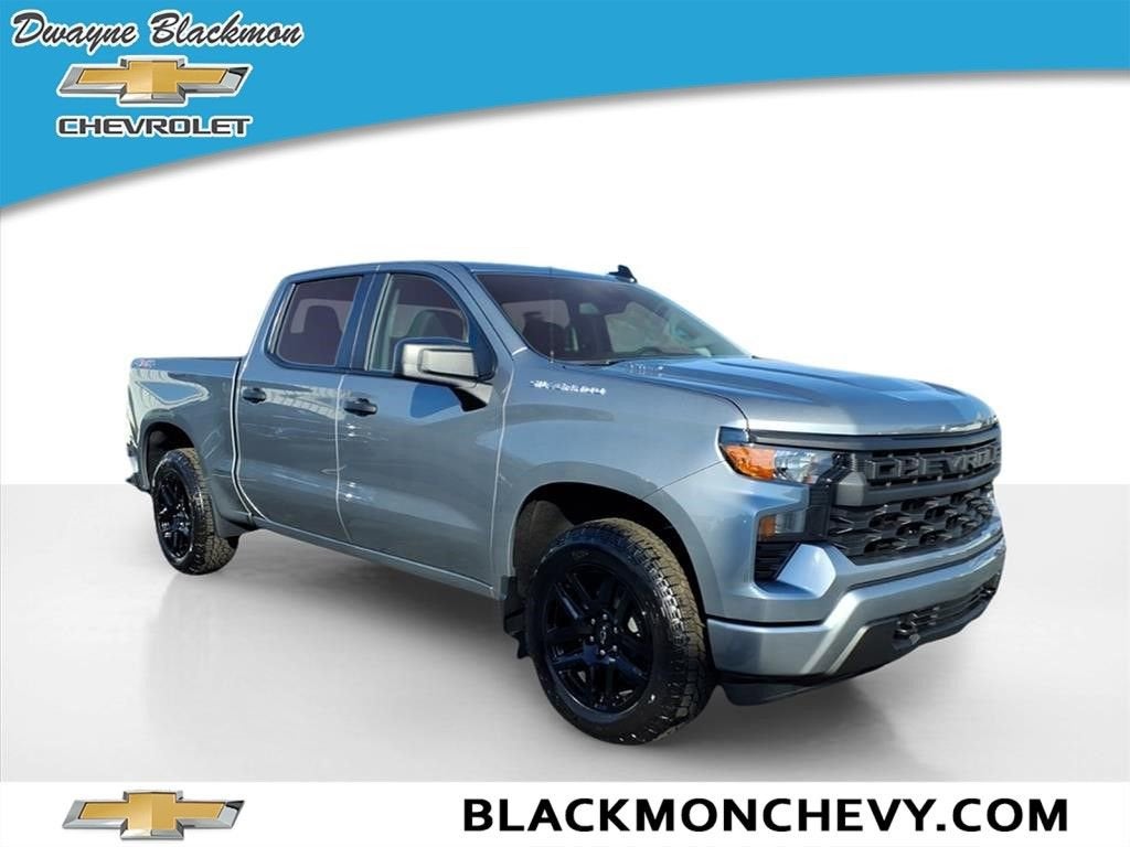 Sterling Gray Metallic 2026 Chevrolet Silverado 1500 Pickup Truck Four-Wheel Drive Automatic