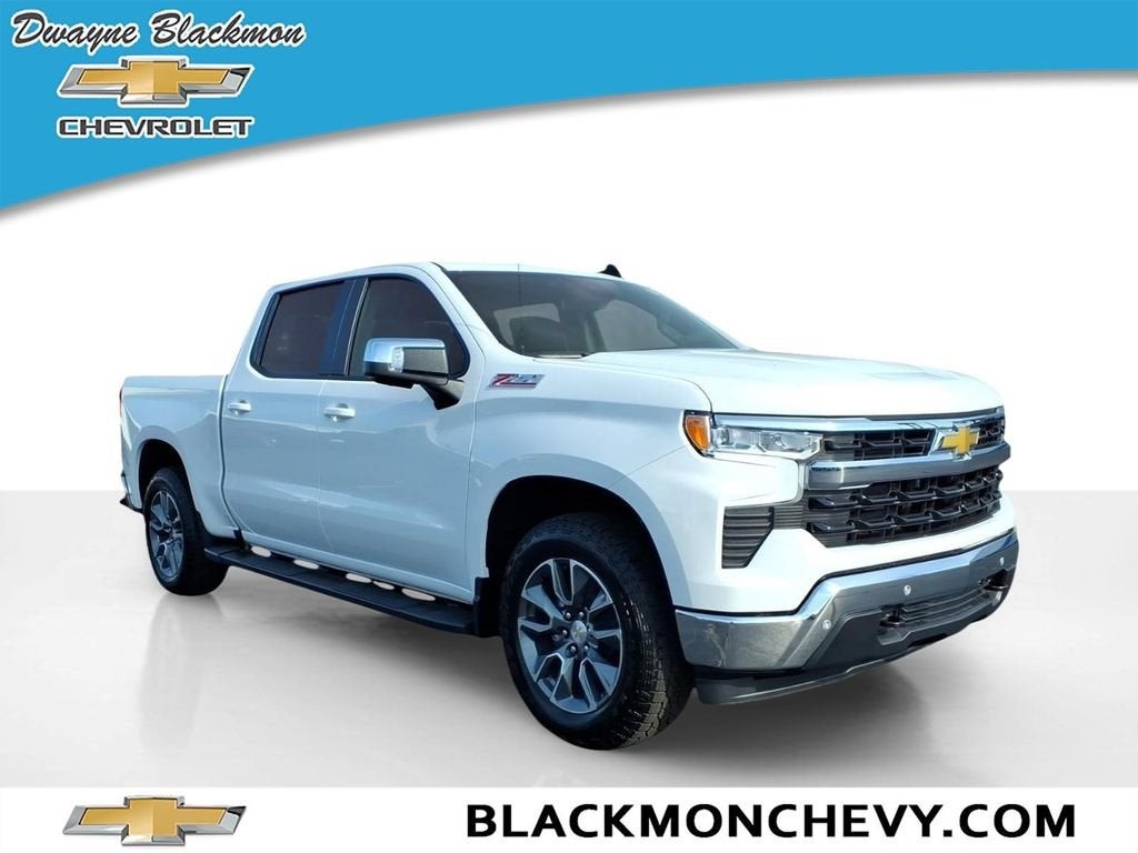 Summit White 2026 Chevrolet Silverado 1500 Pickup Truck Four-Wheel Drive Automatic