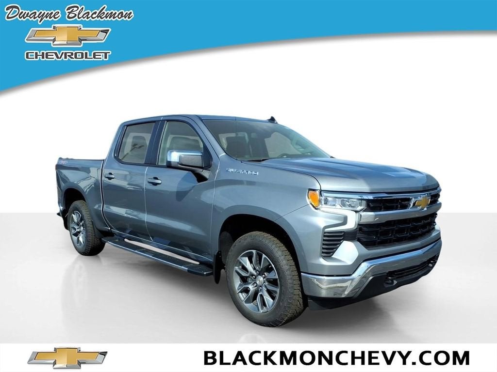 Sterling Gray Metallic 2026 Chevrolet Silverado 1500 Pickup Truck Four-Wheel Drive Automatic