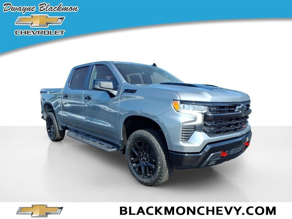 Sterling Gray Metallic 2026 Chevrolet Silverado 1500 Pickup Truck Four-Wheel Drive Automatic