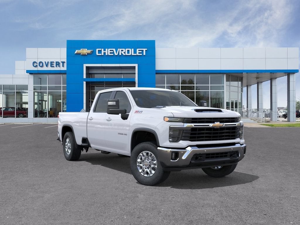 Summit White 2026 Chevrolet Silverado 3500HD Pickup Truck Four-Wheel Drive Automatic