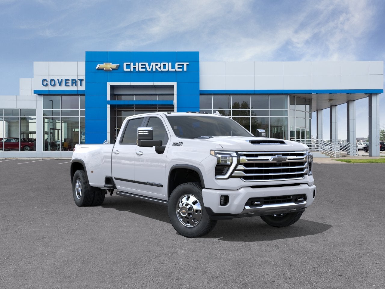 Summit White 2026 Chevrolet Silverado 3500HD Pickup Truck Four-Wheel Drive Automatic