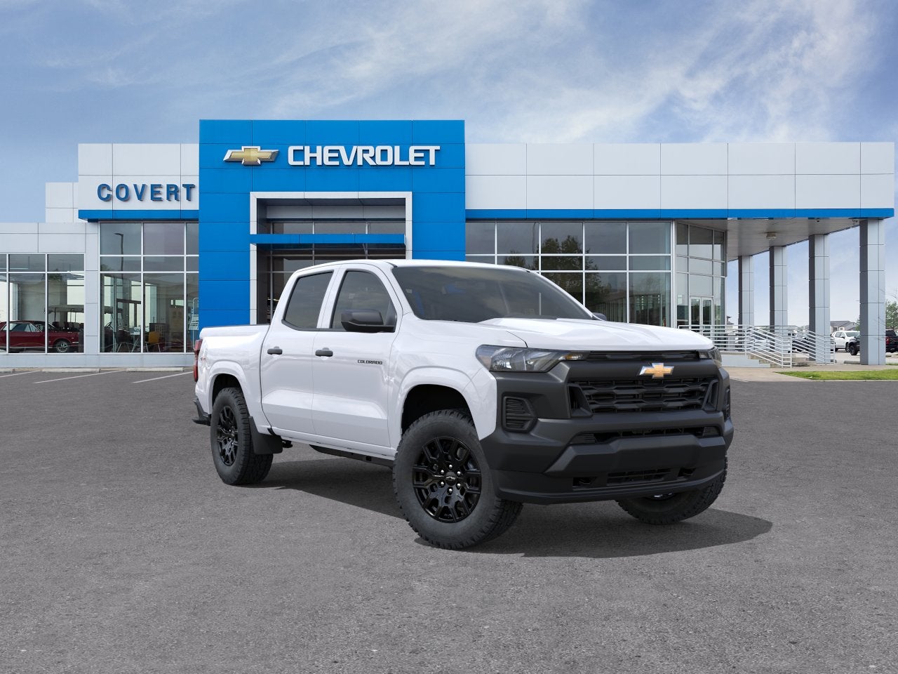 Summit White 2026 Chevrolet Colorado Pickup Truck Four-Wheel Drive Automatic