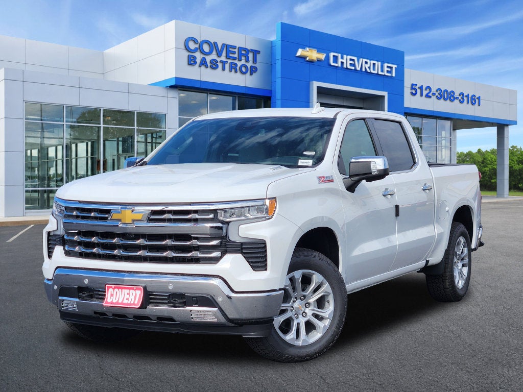 Summit White 2026 Chevrolet Silverado 1500 Pickup Truck Four-Wheel Drive Automatic