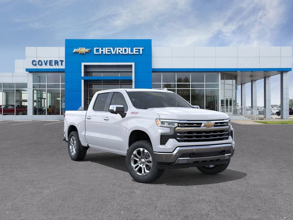 Summit White 2026 Chevrolet Silverado 1500 Pickup Truck Four-Wheel Drive Automatic