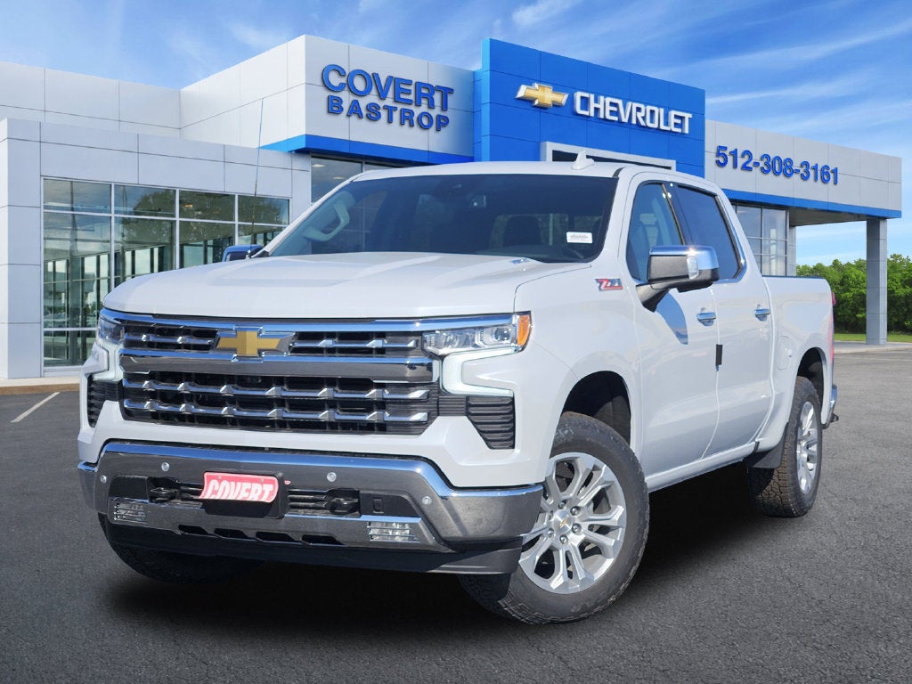 Polar White Tricoat 2026 Chevrolet Silverado 1500 Pickup Truck Four-Wheel Drive Automatic