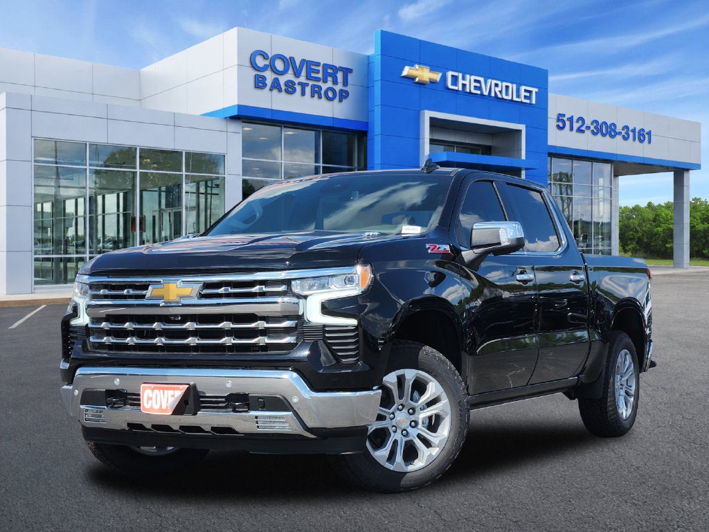 Black 2026 Chevrolet Silverado 1500 Pickup Truck Four-Wheel Drive Automatic