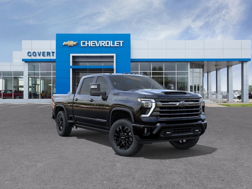 Black 2026 Chevrolet Silverado 2500HD Pickup Truck Four-Wheel Drive Automatic