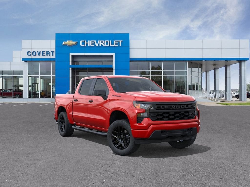 Red Hot 2026 Chevrolet Silverado 1500 Pickup Truck Four-Wheel Drive Automatic