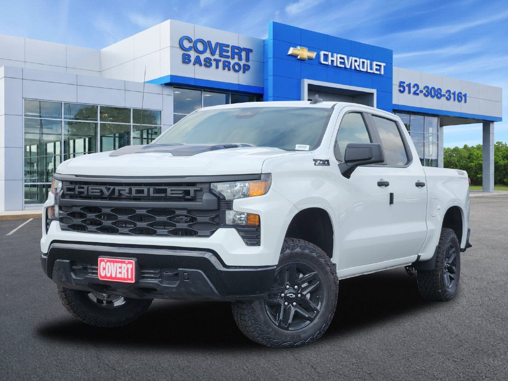 Summit White 2026 Chevrolet Silverado 1500 Pickup Truck Four-Wheel Drive Automatic