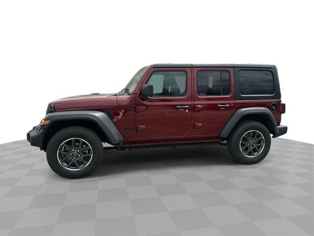 Red 2021 Jeep Wrangler Unlimited Sport Altitude 4WD SUV / Crossover Four-Wheel Drive 