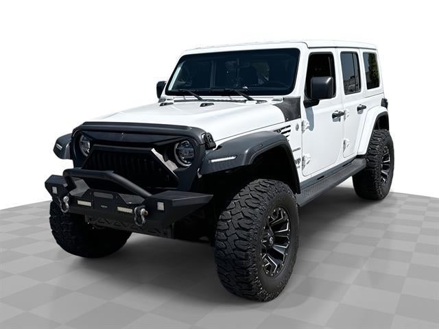 Bright White 2018 Jeep Wrangler SUV / Crossover Four-Wheel Drive Automatic