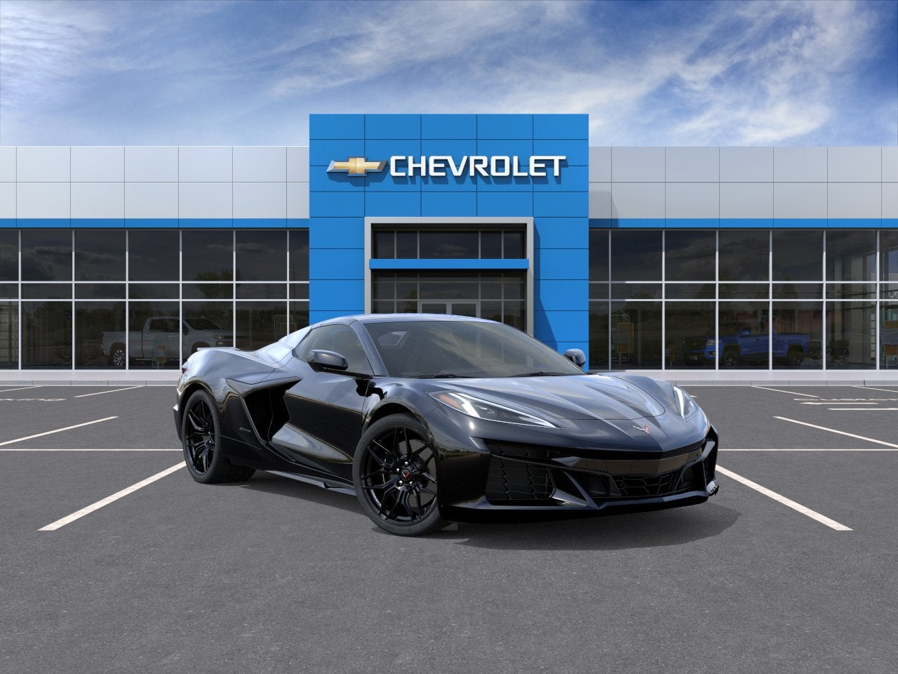 Black 2026 Chevrolet Corvette Convertible Rear-Wheel Drive Automatic