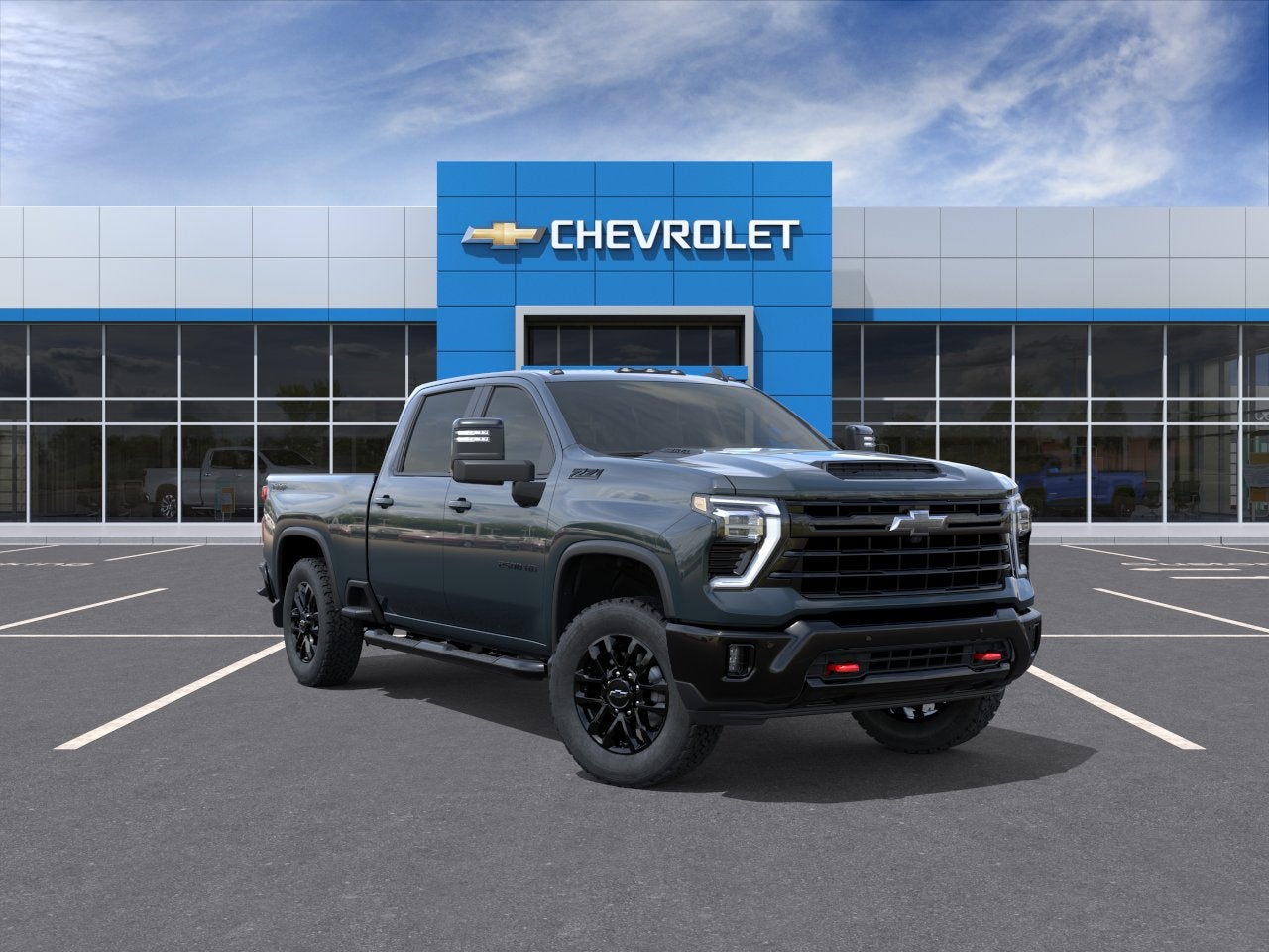Cypress Gray 2026 Chevrolet Silverado 2500HD Pickup Truck Four-Wheel Drive Automatic