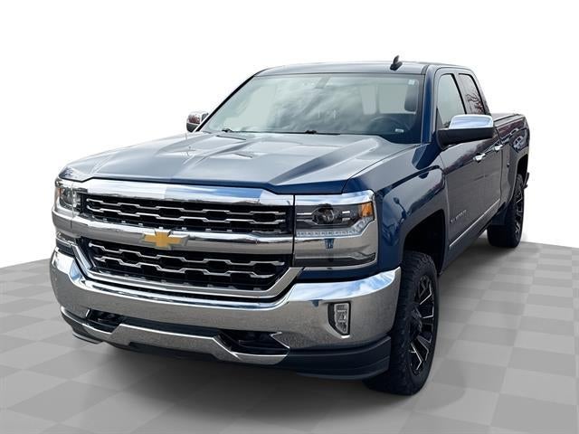 Deep Ocean Blue Metallic 2018 Chevrolet Silverado 1500 Pickup Truck Four-Wheel Drive Automatic