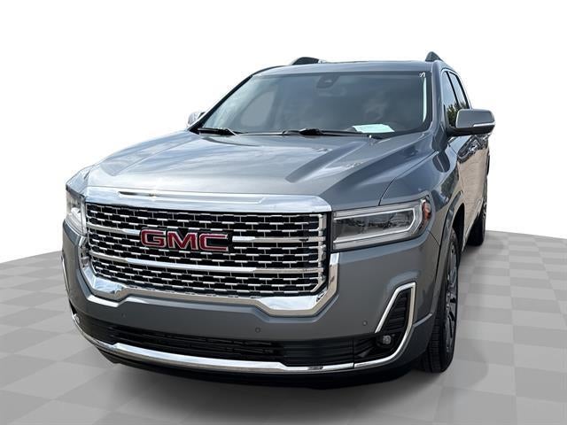 Gray (Satin Steel Metallic) 2021 GMC Acadia SUV / Crossover Four-Wheel Drive Automatic