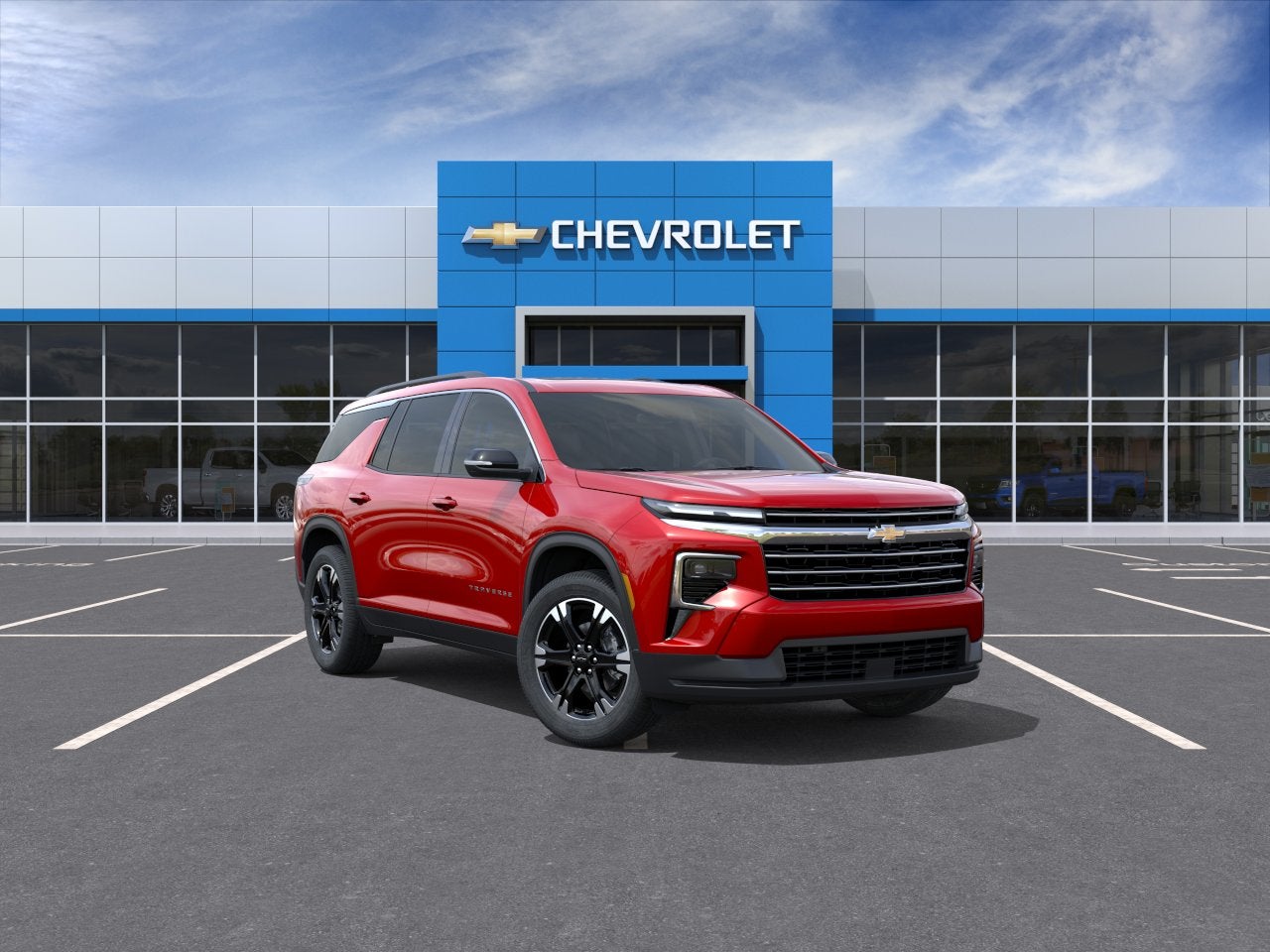 Radiant Red Tintcoat 2027 Chevrolet Traverse SUV / Crossover Front-Wheel Drive Automatic