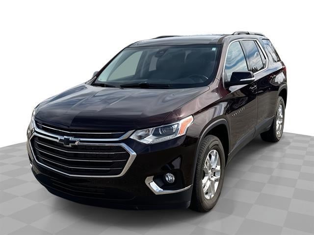Black Cherry Metallic 2021 Chevrolet Traverse SUV / Crossover Front-Wheel Drive Automatic