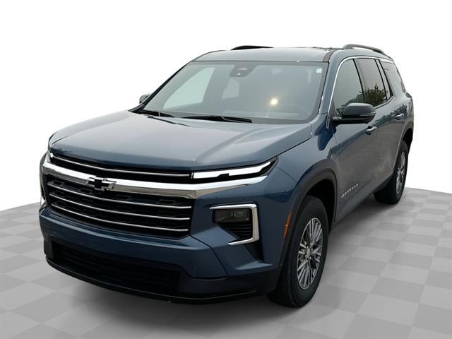Lakeshore Blue Metallic 2024 Chevrolet Traverse SUV / Crossover Four-Wheel Drive Automatic