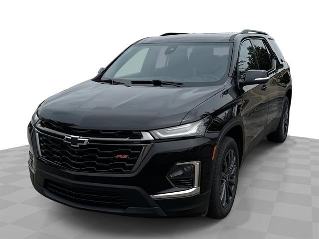 Mosaic Black Metallic 2023 Chevrolet Traverse SUV / Crossover Four-Wheel Drive Automatic