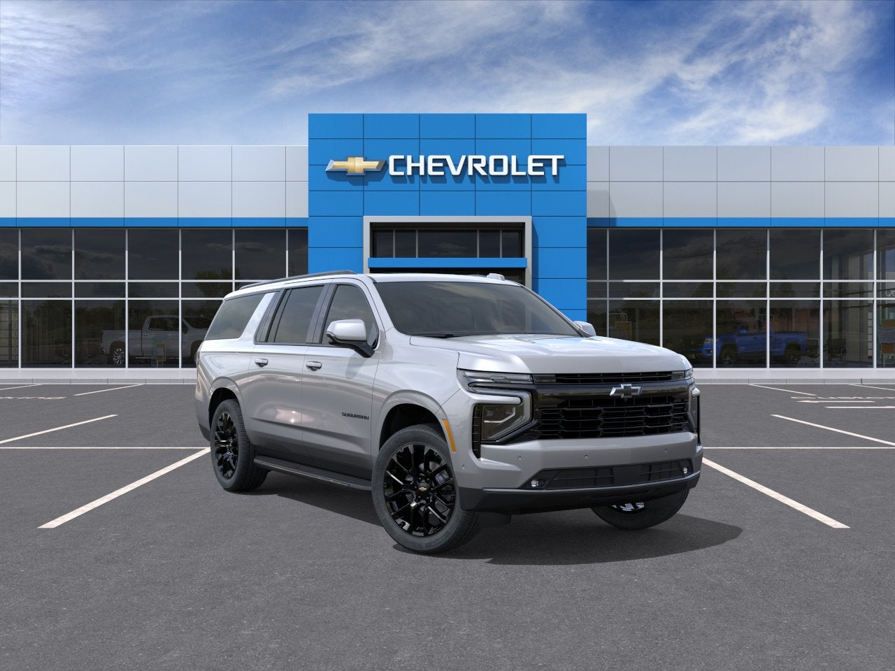 Sterling Gray Metallic 2026 Chevrolet Suburban SUV / Crossover Four-Wheel Drive Automatic