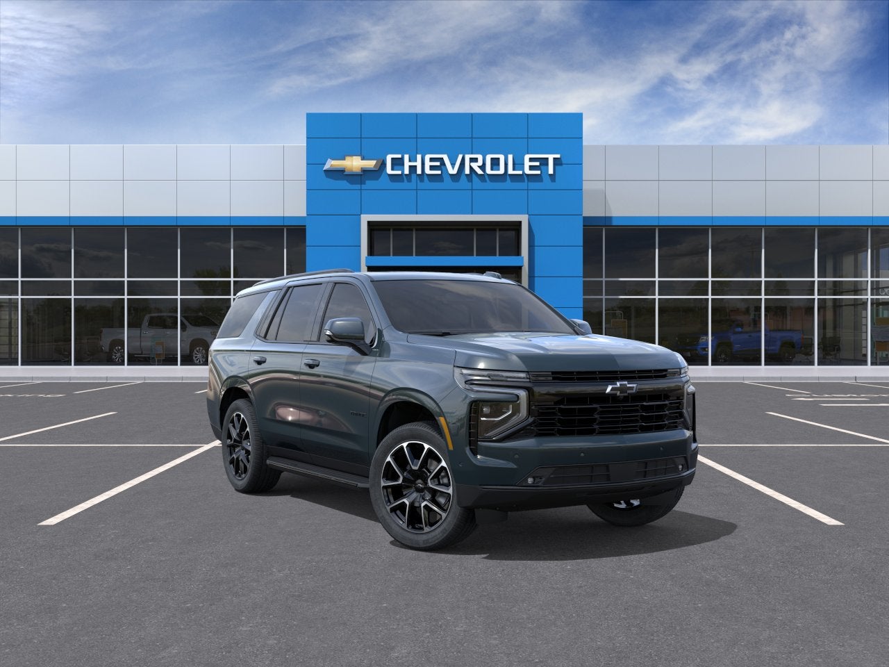 Cypress Gray 2026 Chevrolet Tahoe SUV / Crossover Four-Wheel Drive Automatic