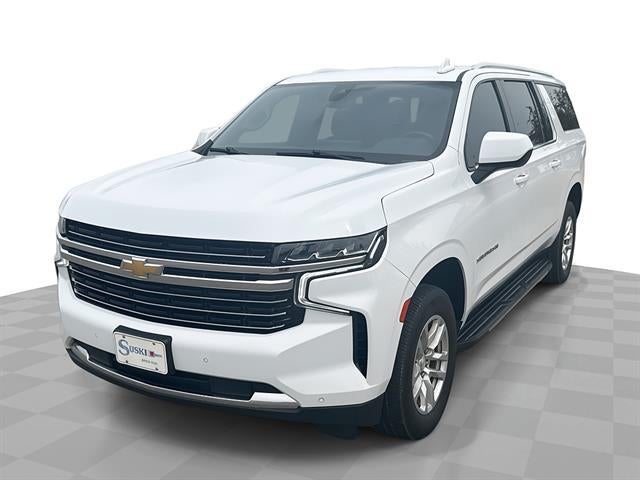 Summit White 2022 Chevrolet Suburban SUV / Crossover Four-Wheel Drive Automatic