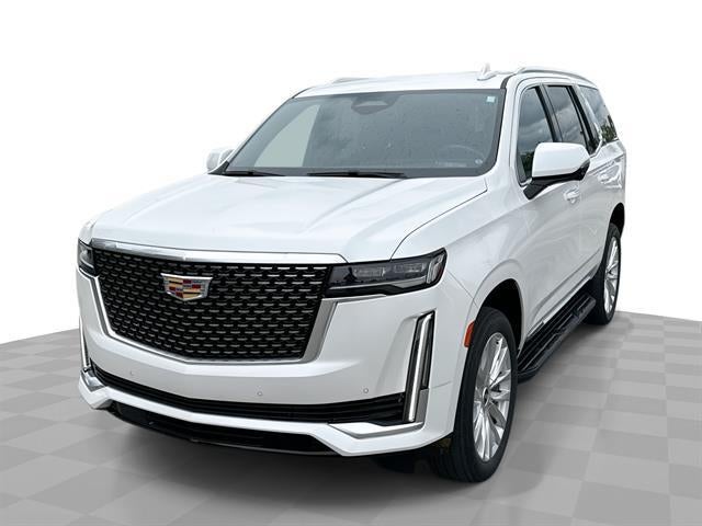 Crystal White Tricoat 2021 Cadillac Escalade SUV / Crossover Four-Wheel Drive Automatic