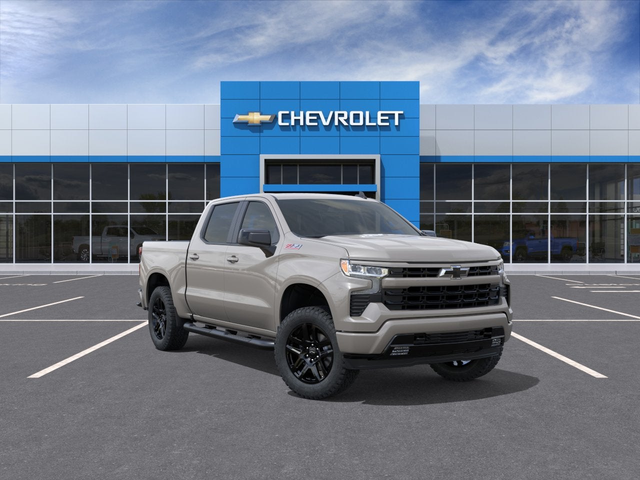 White Sands 2026 Chevrolet Silverado 1500 Pickup Truck Four-Wheel Drive Automatic