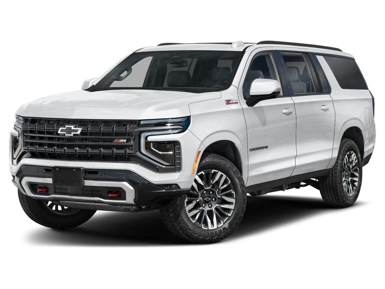 Summit White 2026 Chevrolet Suburban SUV / Crossover Four-Wheel Drive Automatic