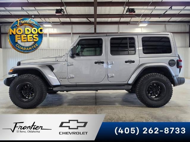 Silver 2018 Jeep Wrangler SUV / Crossover Four-Wheel Drive Automatic