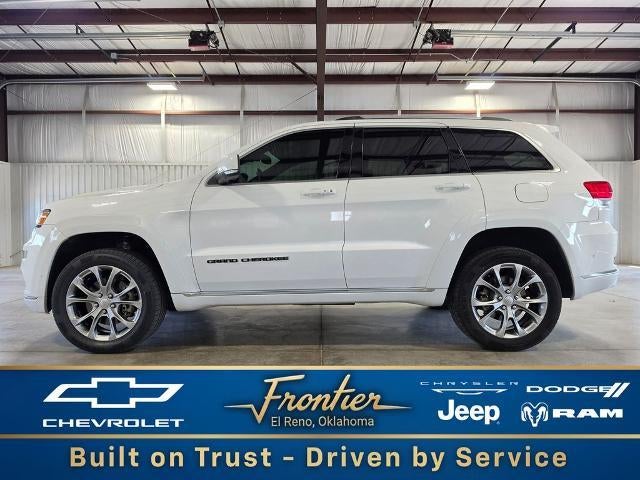 White 2019 Jeep Grand Cherokee SUV / Crossover Four-Wheel Drive 8-Speed Automatic