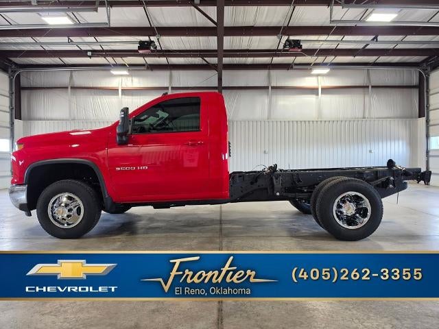 Red Hot 2026 Chevrolet Silverado 3500HD Chassis Pickup Truck Four-Wheel Drive Automatic