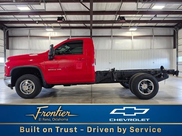 Red Hot 2026 Chevrolet Silverado 3500HD Chassis Pickup Truck Four-Wheel Drive Automatic