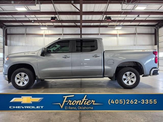 Sterling Gray Metallic 2025 Chevrolet Silverado 1500 Pickup Truck Four-Wheel Drive Automatic