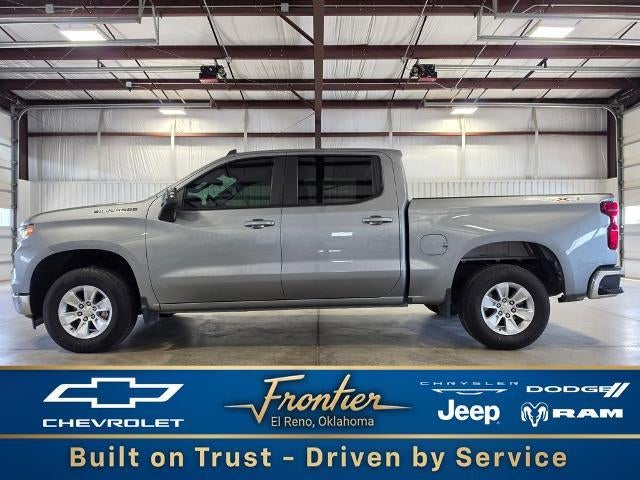 Sterling Gray Metallic 2025 Chevrolet Silverado 1500 Pickup Truck Four-Wheel Drive Automatic