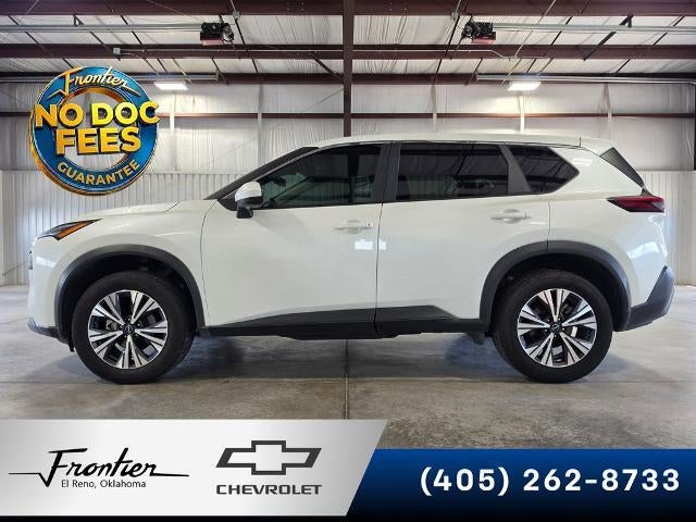 Pearl White Tricoat 2023 Nissan Rogue SUV / Crossover All-Wheel Drive Continuously Variable Transmission