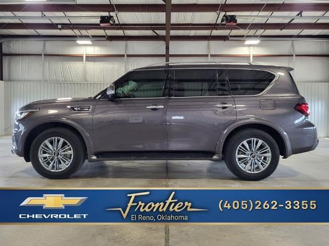 Gray 2024 INFINITI QX80 SUV / Crossover All-Wheel Drive 7-Speed Automatic