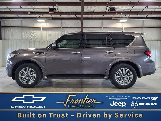 Gray 2024 INFINITI QX80 SUV / Crossover All-Wheel Drive 7-Speed Automatic