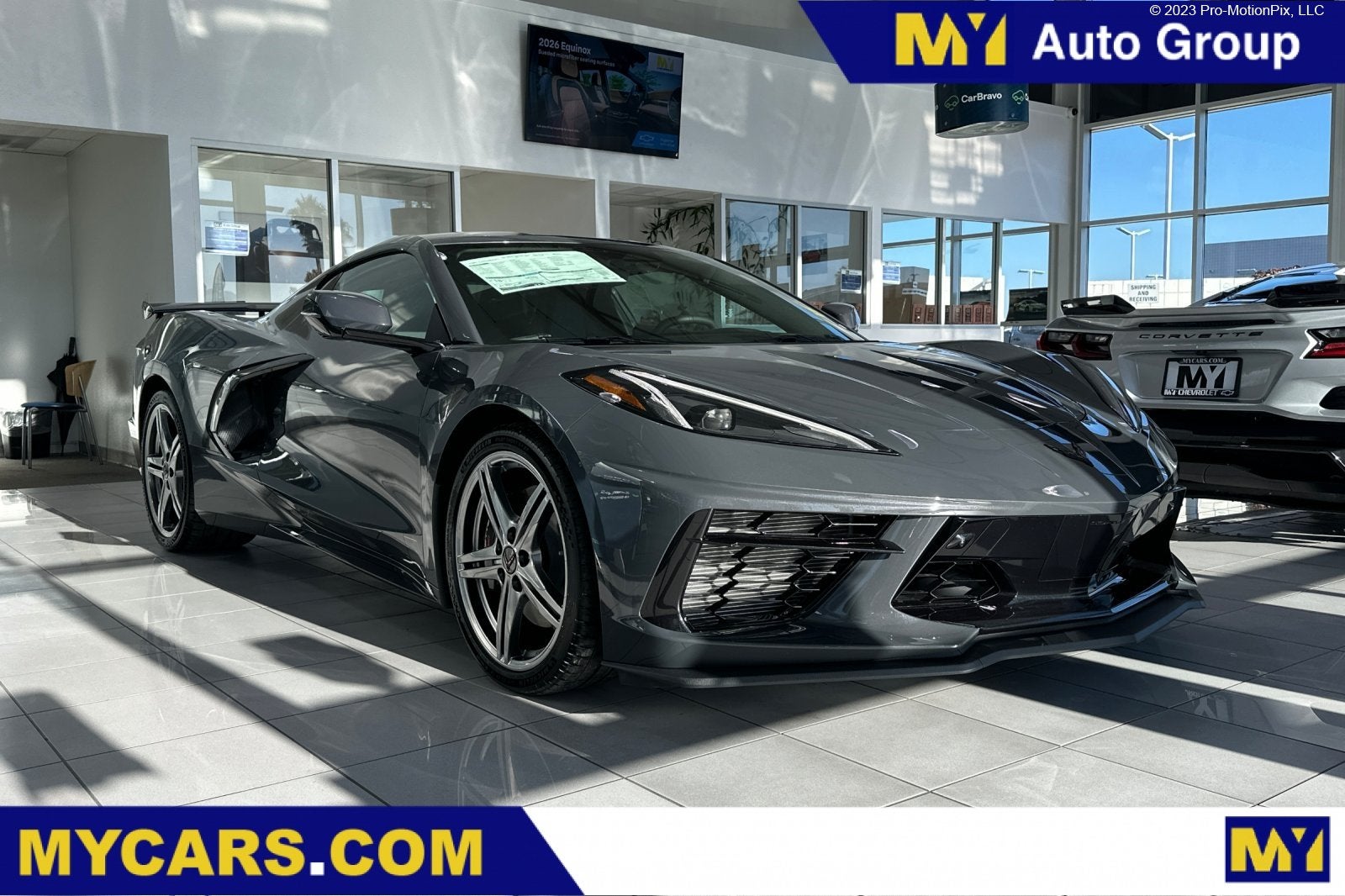 Pitch Gray Metallic 2027 Chevrolet Corvette Coupe Rear-Wheel Drive Automatic