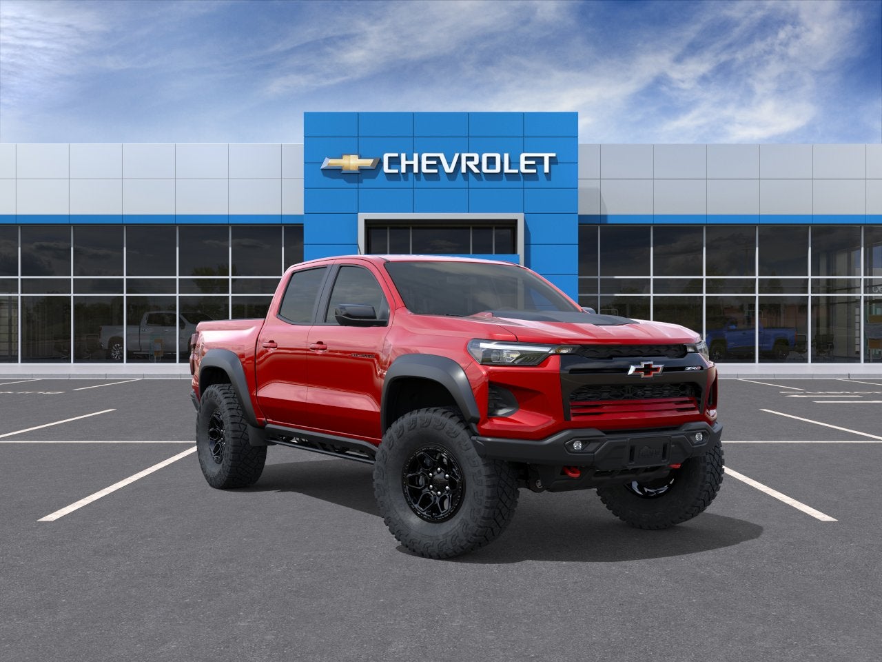 Radiant Red Tintcoat 2026 Chevrolet Colorado Pickup Truck Four-Wheel Drive Automatic