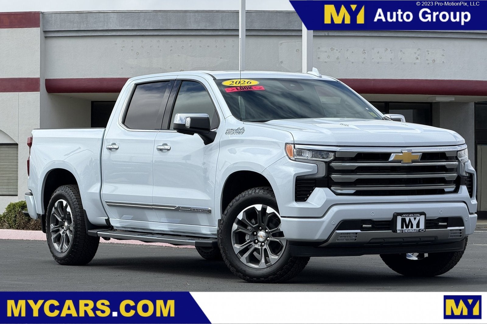 Polar White Tricoat 2026 Chevrolet Silverado 1500 Pickup Truck Four-Wheel Drive Automatic