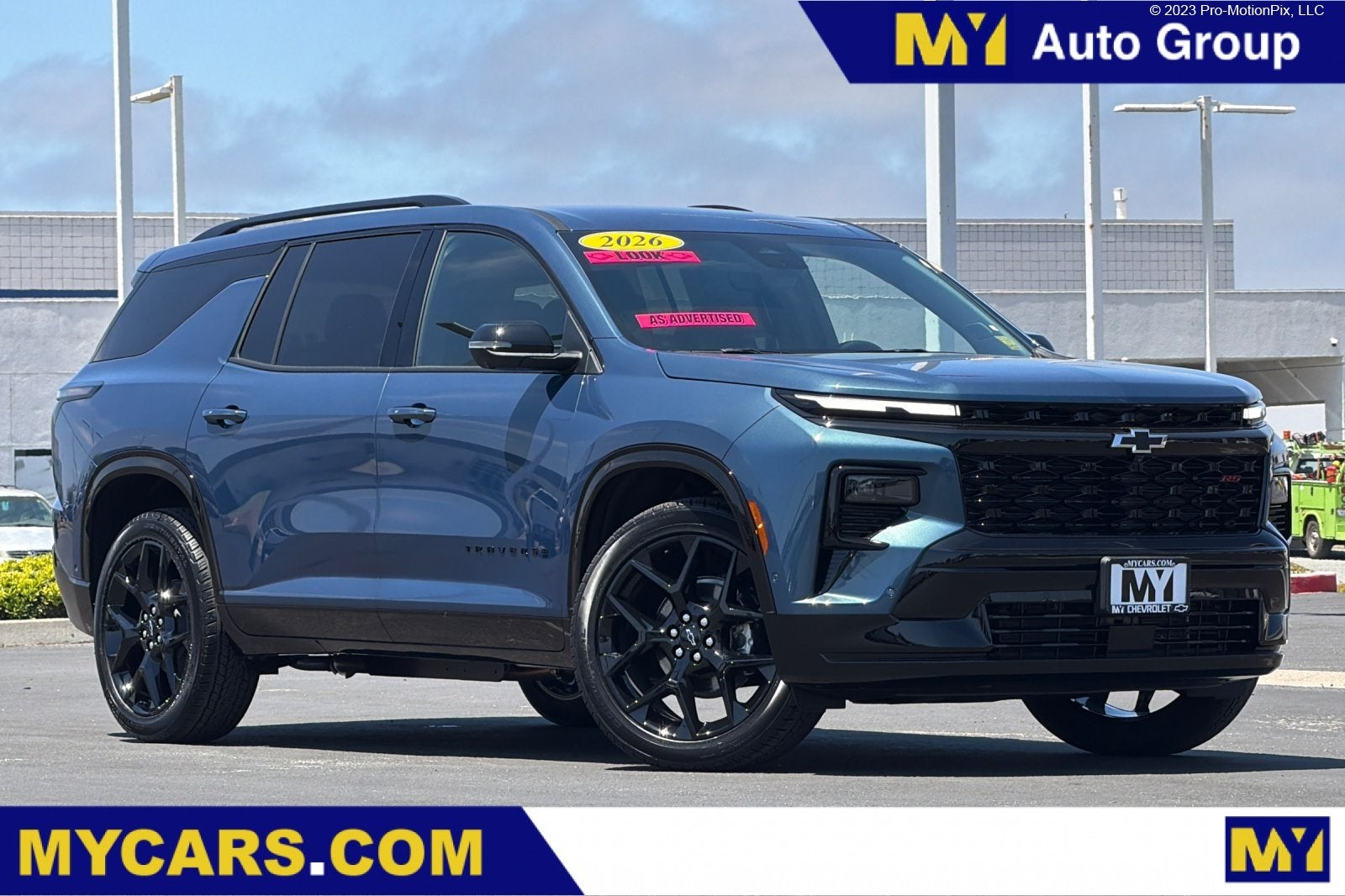 Lakeshore Blue Metallic 2026 Chevrolet Traverse SUV / Crossover Four-Wheel Drive Automatic