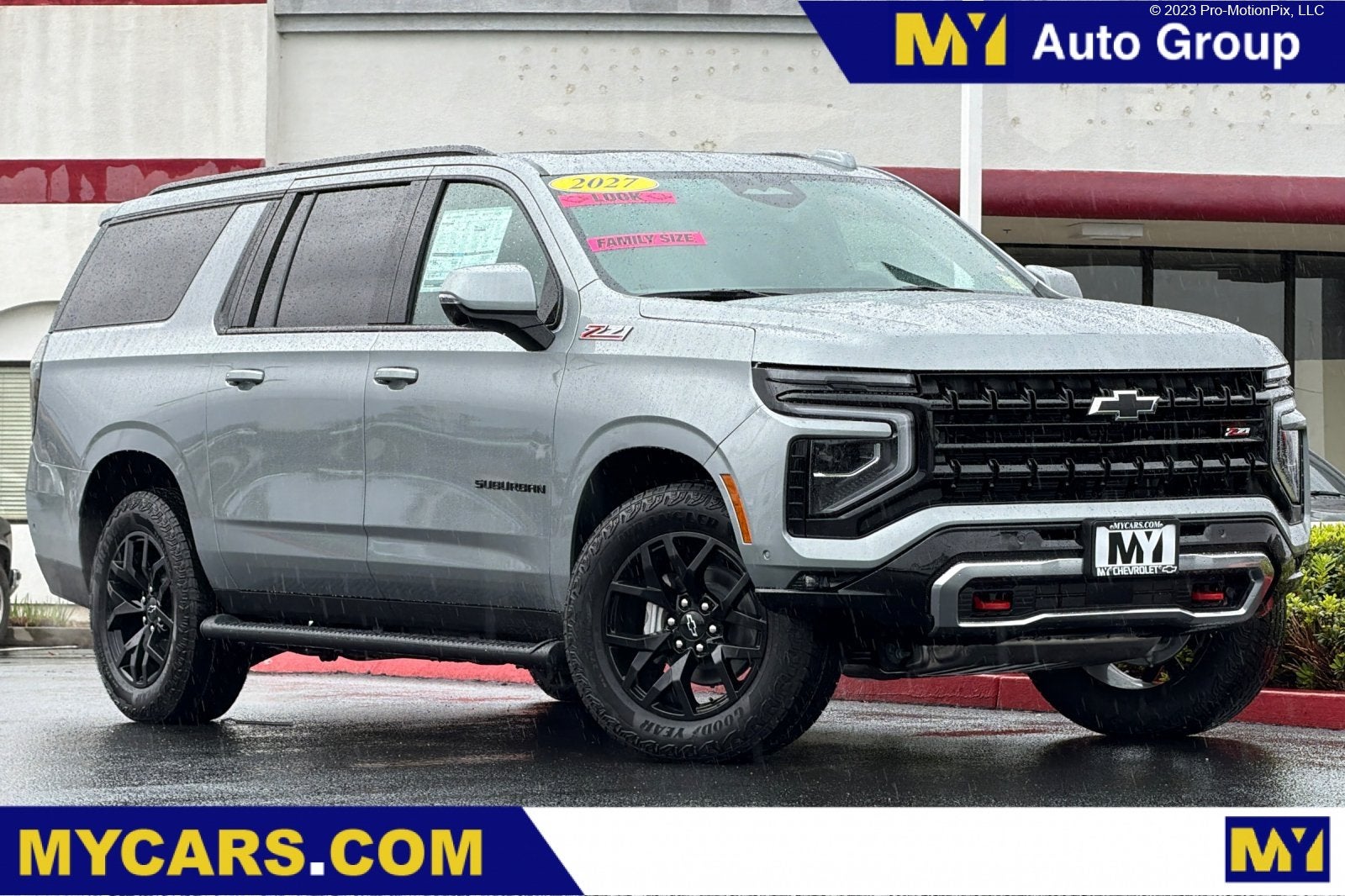 Sterling Gray Metallic 2027 Chevrolet Suburban SUV / Crossover Four-Wheel Drive Automatic