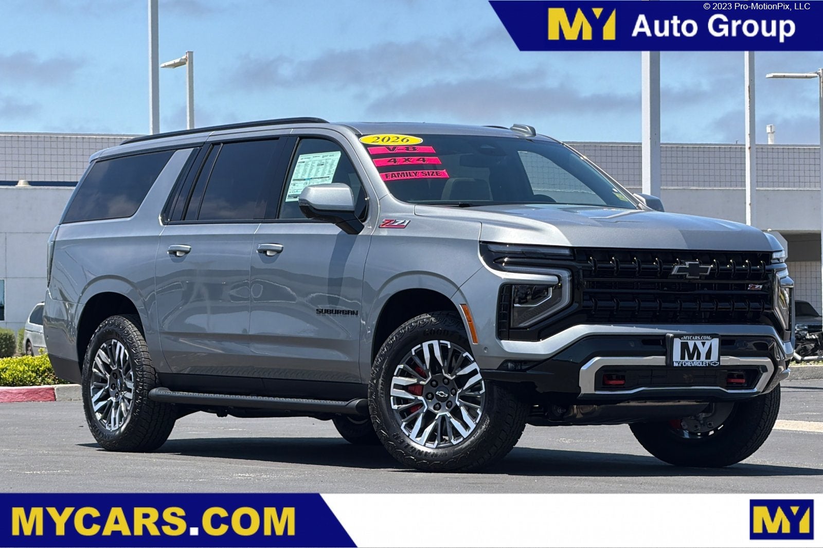Sterling Gray Metallic 2026 Chevrolet Suburban SUV / Crossover Four-Wheel Drive Automatic