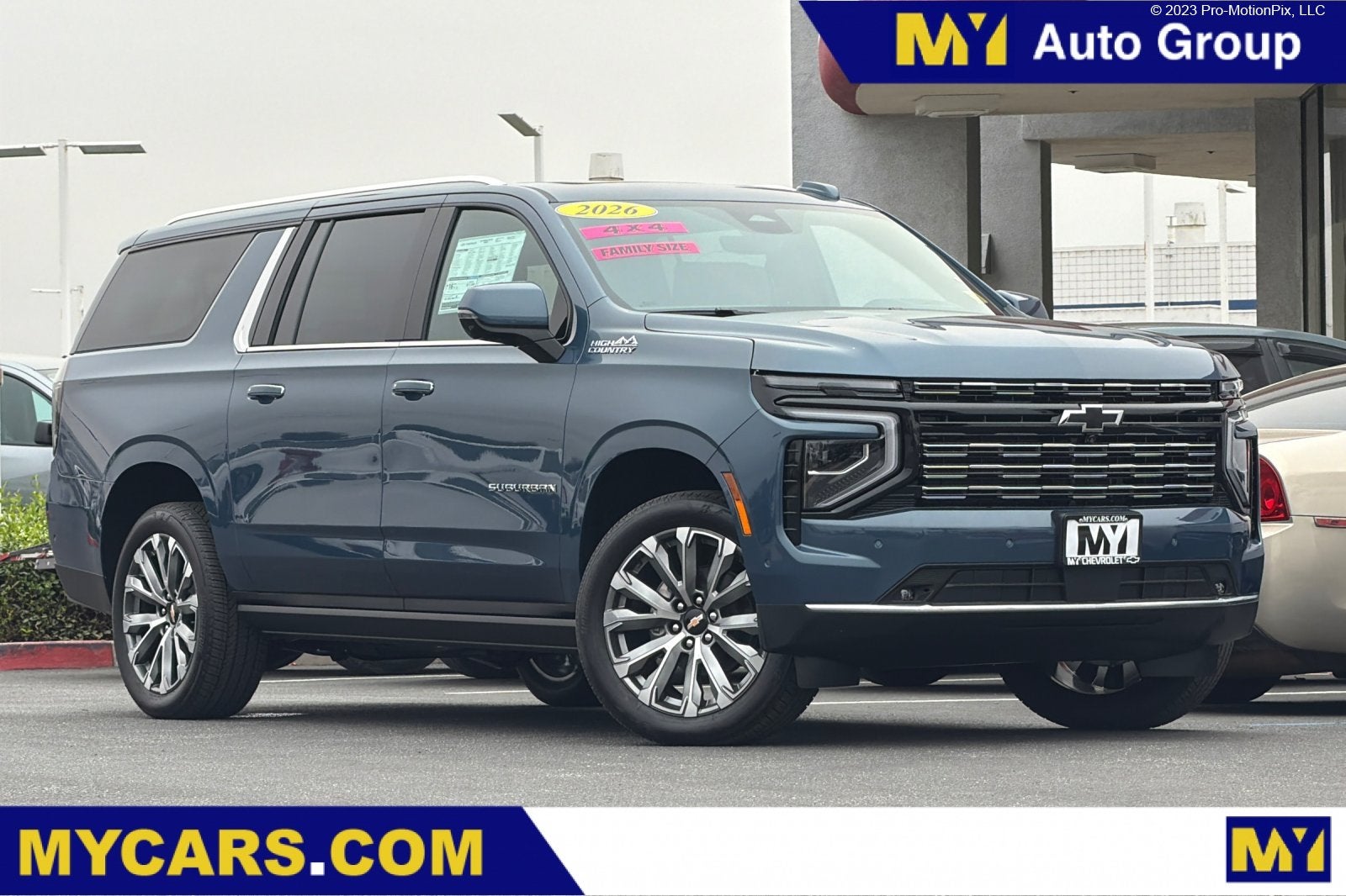 Lakeshore Blue Metallic 2026 Chevrolet Suburban SUV / Crossover Four-Wheel Drive Automatic
